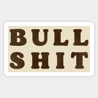 THE JERK: Bull Shit Sticker